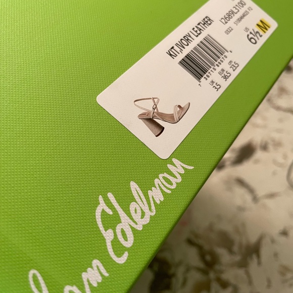 SOLD- Sam Edelman Slingback Heel Sandals - Picture 14 of 15